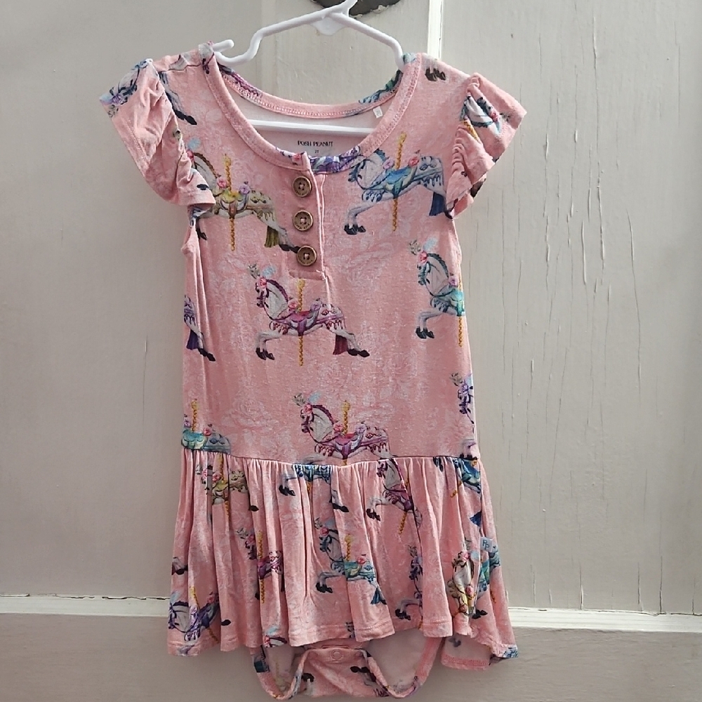 Posh Peanut Unicorn Carousel Onesie